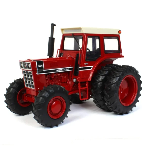 Manufacturer_ERTL Tractors<1/16 International Harvester 1566 Black Stripe with Cab, MFD & Duals, ERTL Prestige Collection