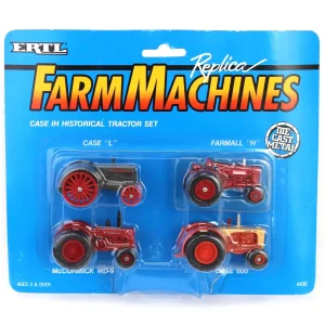 Manufacturer_ERTL Tractors<1/64 International Harvester & JI Case Historical Set