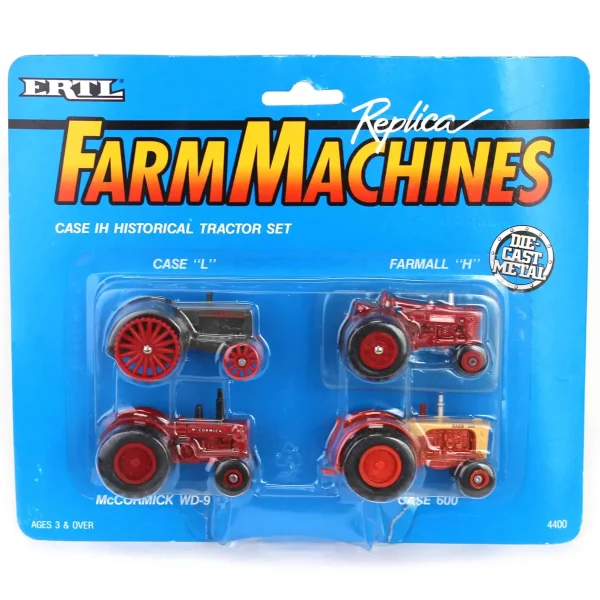 Manufacturer_ERTL Tractors<1/64 International Harvester & JI Case Historical Set