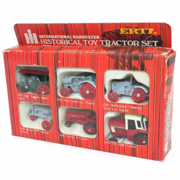 Manufacturer_ERTL Tractors<1/64 International Harvester 6 Piece Historical Set