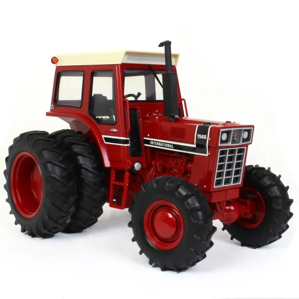 Manufacturer_ERTL Tractors<1/16 International Harvester 1566 Black Stripe with Cab, MFD & Duals, ERTL Prestige Collection