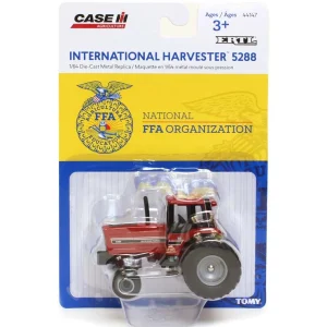 Manufacturer_ERTL Tractors<1/64 International Harvester 5288 2WD w/ Cab, Rear Duals & FFA Logo