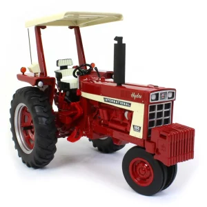 Manufacturer_ERTL Tractors<1/16 International Harvester 666 Hydro Narrow Front with ROPS & Fender Radio, ERTL Prestige Collection