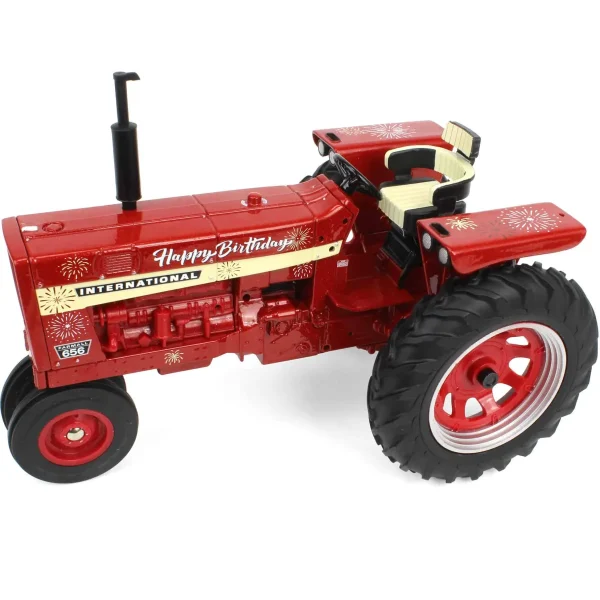 Manufacturer_ERTL Tractors<1/16 International Harvester 656 Diesel "Happy Birthday" Tractor by ERTL