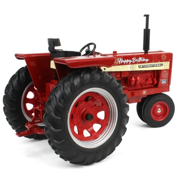 Manufacturer_ERTL Tractors<1/16 International Harvester 656 Diesel "Happy Birthday" Tractor by ERTL