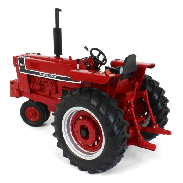 Manufacturer_ERTL Tractors<1/16 International Harvester 966 Black Stripe Narrow Front, ERTL Prestige Collection