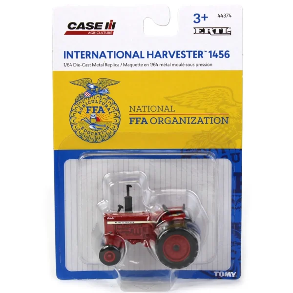 Manufacturer_ERTL Tractors<1/64 International Harvester Farmall 1456 with Rear Duals & FFA Logo