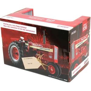 Manufacturer_ERTL Tractors<1/16 International Harvester 656 Diesel "Happy Birthday" Tractor by ERTL