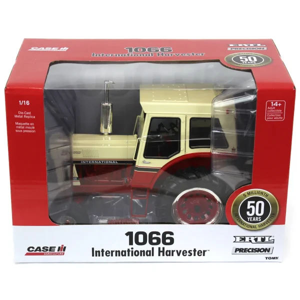 Manufacturer_ERTL Tractors<1/16 International Harvester 1066 5 Millionth Tractor, 50th Anniversary, ERTL Precision Series