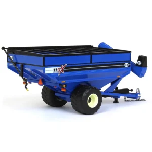 Manufacturer_SpecCast Implements<1/64 J&M 1112 Blue Grain Cart with Large Singles