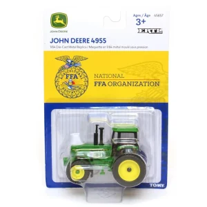 Manufacturer_ERTL Tractors<1/64 John Deere 4955 FWA Tractor with Duals & FFA Logo