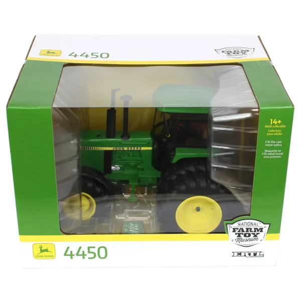 Manufacturer_ERTL Tractors<1/16 John Deere 4450 MFWD with Rear Duals, 2022 National Farm Toy Museum