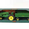 Manufacturer_ERTL Tractors | Implements<1/16 John Deere 70 Narrow Front Tractor with Steel Flare Box Wagon