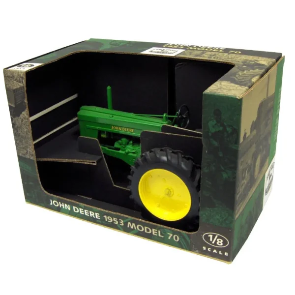 Manufacturer_Scale Models Tractors<1/8 John Deere 70 Narrow Front Die-cast Tractor, Made in the USA