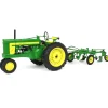 Manufacturer_ERTL Tractors<1/16 John Deere 620 Narrow Front with 555 Plow, ERTL Precision Heritage Series