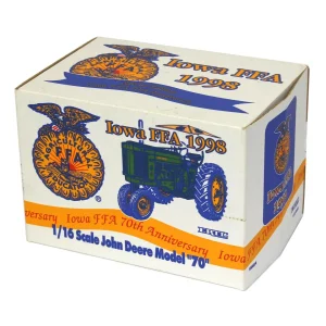 Manufacturer_ERTL Tractors<1/16 John Deere 70 Narrow Front with Umbrella, Limited Edition 1998 IA FFA