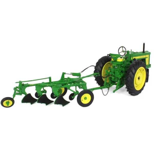 Manufacturer_ERTL Tractors<1/16 John Deere 620 Narrow Front with 555 Plow, ERTL Precision Heritage Series