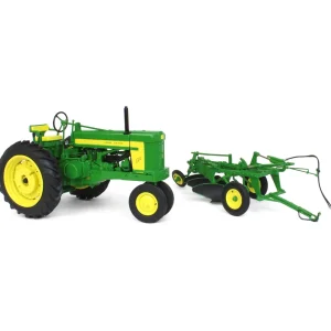 Manufacturer_ERTL Tractors<1/16 John Deere 620 Narrow Front with 555 Plow, ERTL Precision Heritage Series