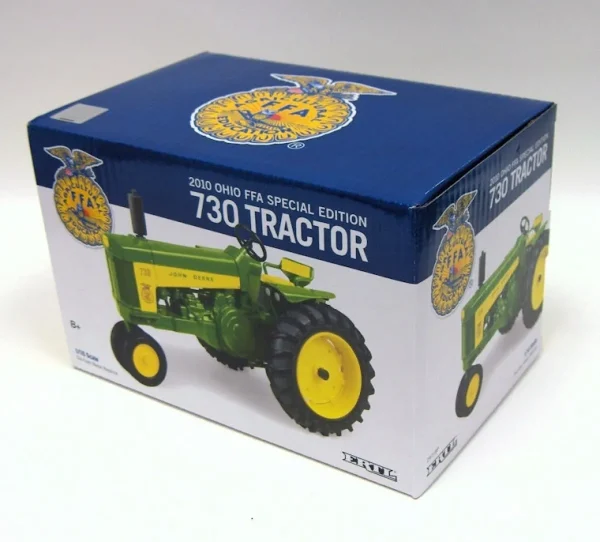 Manufacturer_ERTL Tractors<1/16 John Deere 730 Narrow Front, Ohio FFA Special Edition