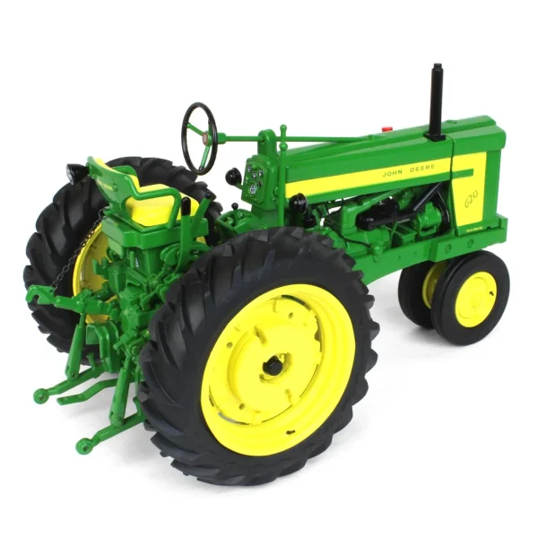Manufacturer_ERTL Tractors<1/16 John Deere 620 Narrow Front with 555 Plow, ERTL Precision Heritage Series