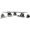 Manufacturer_ERTL Tractors | Implements<1/64 John Deere 5 Piece Chrome Plated Set