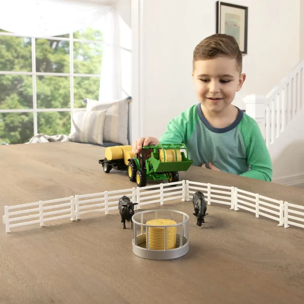 Manufacturer_ERTL Tractors | Play Animals & Accessories<1/32 John Deere 20 Piece Haying Set