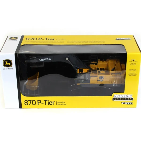 Manufacturer_ERTL Tractors<1/50 John Deere 870 P-Tier Excavator, ERTL Prestige Collection