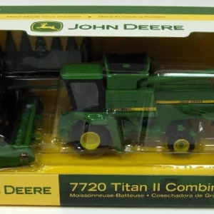 Manufacturer_ERTL Tractors<1/64 John Deere 7720 Titan II with Corn & Grain Heads
