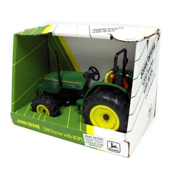 Manufacturer_ERTL Tractors<1/16 John Deere 5200 Tractor with ROPS & Front Weights, Collector Edition by ERTL
