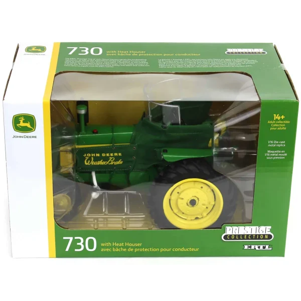 Manufacturer_ERTL Tractors<1/16 John Deere 730 Tractor with Heat Houser, ERTL Prestige Collection