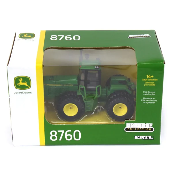 Manufacturer_ERTL Tractors<1/64 John Deere 8760 Tractor with Front & Rear Duals