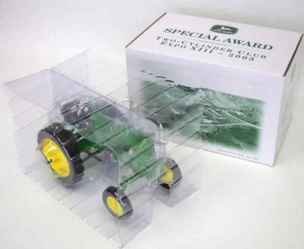 Manufacturer_ERTL Tractors<1/16 John Deere 420 V Tractor, 2003 Two-Cylinder Club Award Edition