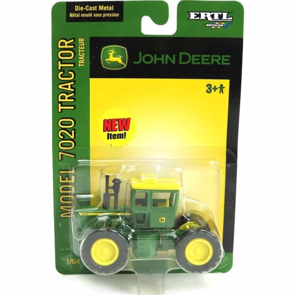 Manufacturer_ERTL Tractors<1/64 John Deere 7020 4WD Tractor