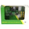 Manufacturer_ERTL Tractors | Implements<1/64 John Deere 8870 4WD Triples with 12 Row Planter & Ripper
