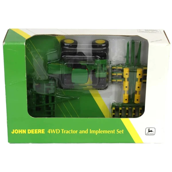 Manufacturer_ERTL Tractors | Implements<1/64 John Deere 8870 4WD Triples with 12 Row Planter & Ripper