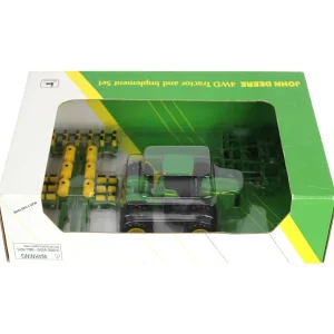 Manufacturer_ERTL Tractors | Implements<1/64 John Deere 8870 4WD Triples with 12 Row Planter & Ripper