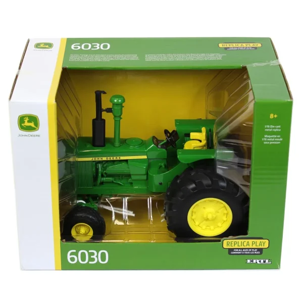 Outback Toys Tractors<1/16 John Deere 6030 Wide Front with Diamond Tread Front Tires