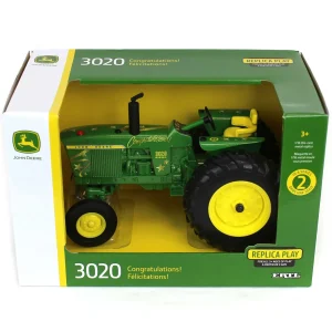 Manufacturer_ERTL Tractors<1/16 John Deere 3020 Wide Front with Congratulations Graphics