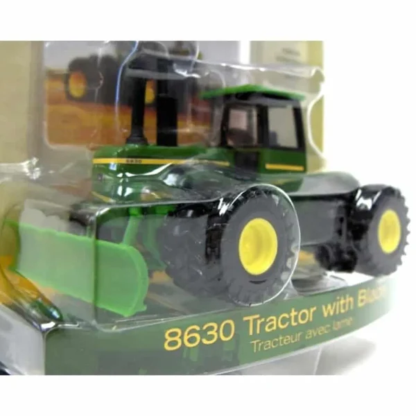 Manufacturer_ERTL Tractors | Implements<1/64 John Deere 8630 with Duals and Blade by ERTL