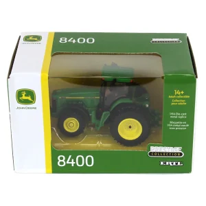 Manufacturer_ERTL Tractors<1/64 John Deere 8400 with MFD & Rear Duals, ERTL Prestige Collection