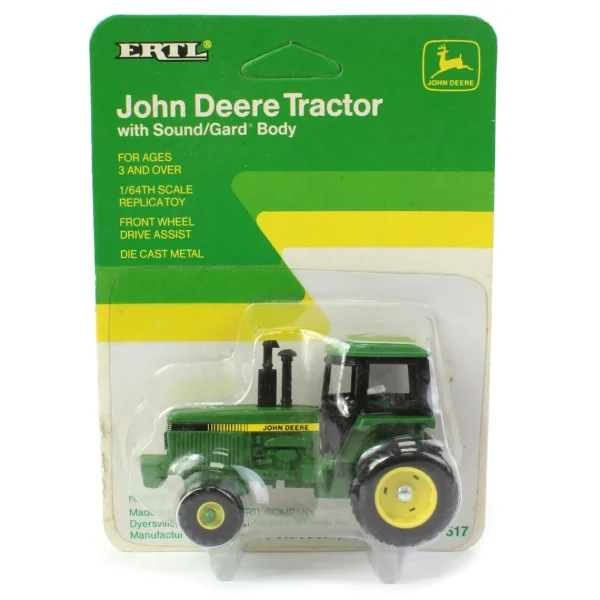 Manufacturer_ERTL Tractors<1/64 John Deere 4650 with MFD (No Model # on Tractor)