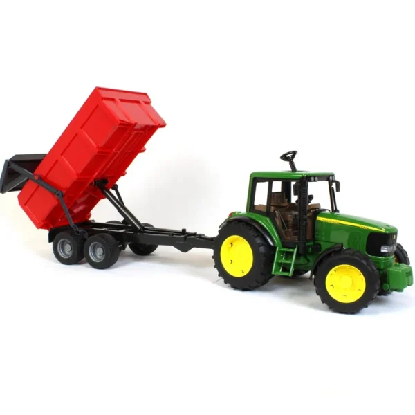 Manufacturer_Bruder Toys Tractors<1/16 John Deere 6920 with Tipping Trailer by Bruder