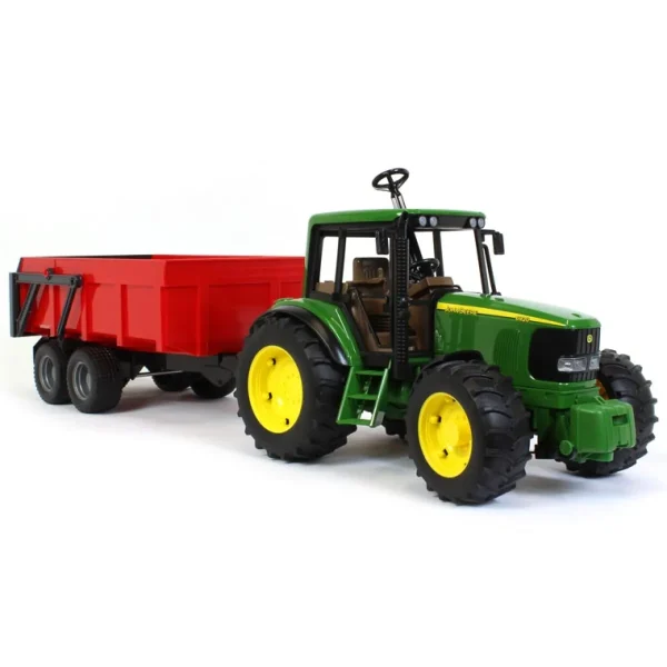 Manufacturer_Bruder Toys Tractors<1/16 John Deere 6920 with Tipping Trailer by Bruder