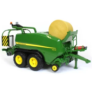 Manufacturer_Bruder Toys Implements<1/16 John Deere C441R Tandem Axle Wrapping Round Baler by Bruder