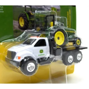 Manufacturer_ERTL Tractors<1/64 John Deere Dealership Flatbed with 6410 Tractor