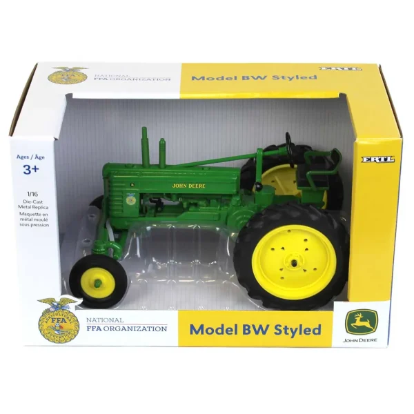 Manufacturer_ERTL Tractors<1/16 John Deere Late Model B Wide Front with FFA Logo by ERTL