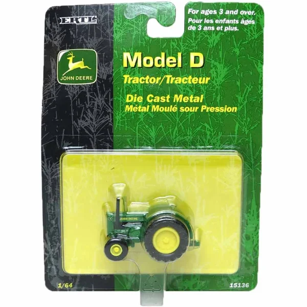 Manufacturer_ERTL Tractors<1/64 John Deere Model "D" Tractor
