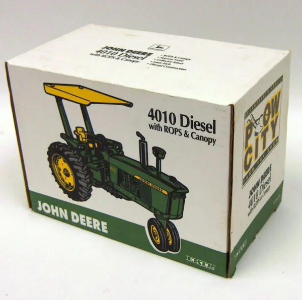 Manufacturer_ERTL Tractors<1/16 John Deere Plow City 4010 with ROPS