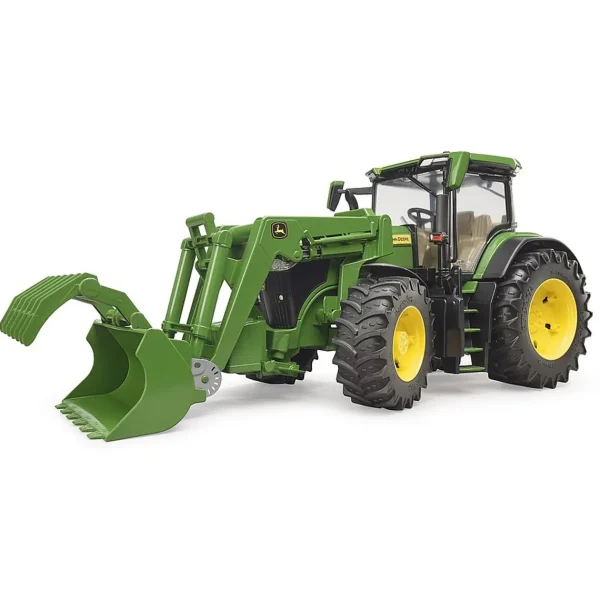 Manufacturer_Bruder Toys Implements<1/16 John Deere 7R 350 Tractor with Front Loader by Bruder