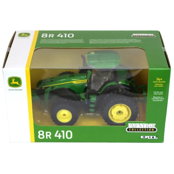 Outback Toys Tractors<1/32 John Deere 8R 410 with Front & Rear Duals, ERTL Prestige Collection